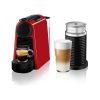 Nespresso Essenza Bundle 1450w Mini Automatic Espresso Machine With Aeroccino Milk Frother – Ruby Red