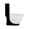 Benevento One-Piece Toilet (Black & White) - Image 5