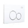 Perfetto 097E Actuator Platedual Flush – White - Image 2