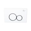 Perfetto 097E Actuator Platedual Flush – White - Image 4