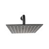 804 Shower Head Square Stainless Steel – Black - Image 5