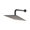 804 Shower Head Square Stainless Steel – Black - Image 6
