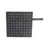 804 Shower Head Square Stainless Steel – Black - Image 7
