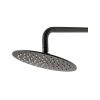 803 Shower Head Round Stainless Steel – Black - Image 3