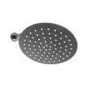 803 Shower Head Round Stainless Steel – Black - Image 6