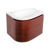 Sofia Cabinet & Basin 600x470x400mm – Linea Wenge - Image 3
