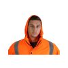 High Visibility Parka Jacket – Fluorescent Orange - Image 4
