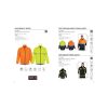 High Visibility Parka Jacket – Fluorescent Orange - Image 6